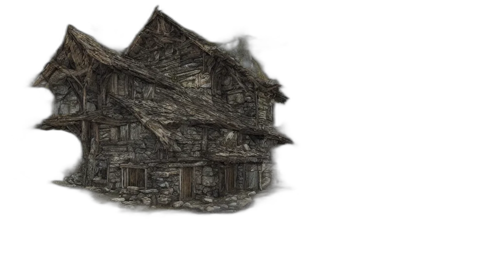 building, mask, furniture, 3d render transparent PNG cut-out