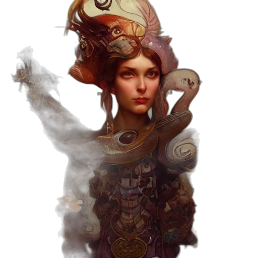 staff, face, mask, dragon transparent PNG cut-out