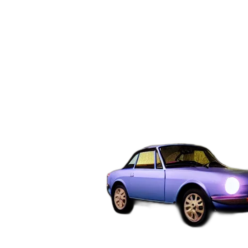 car, crown, weapon, 3d render transparent PNG cut-out