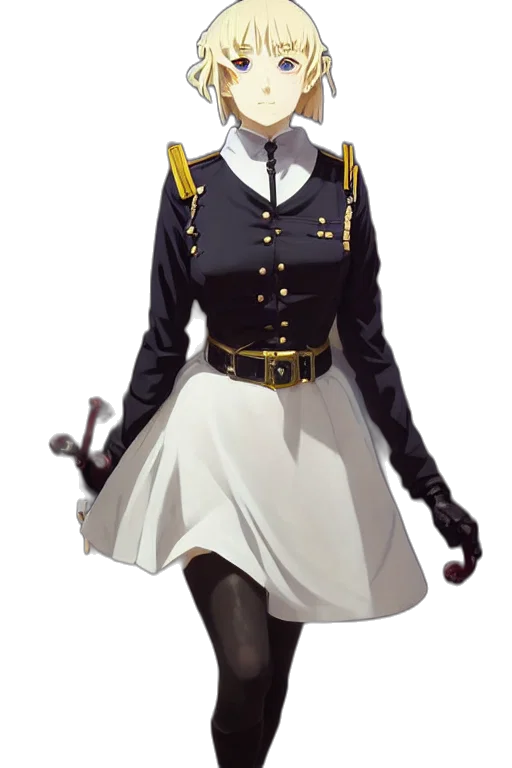 staff, jacket, dress, weapon transparent PNG cut-out