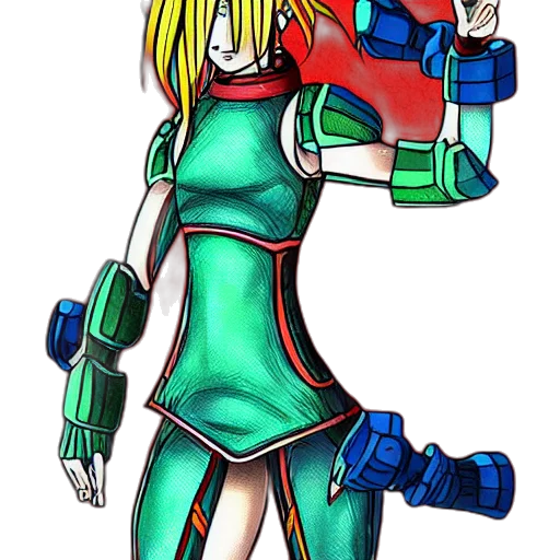robot, weapon, concept art, pixel art transparent PNG cut-out