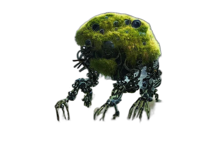 creature, robot, animal, mask transparent PNG cut-out
