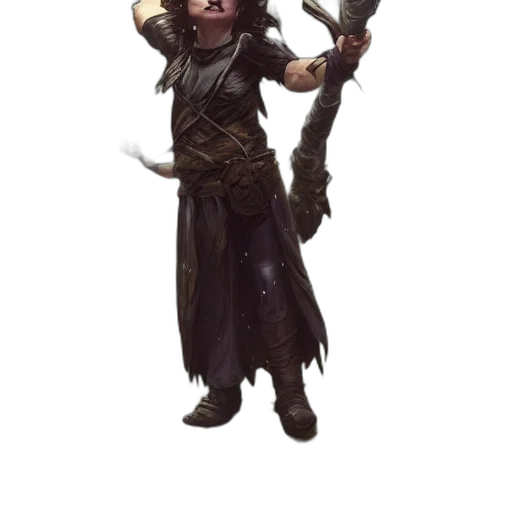 staff, weapon, sword, creature transparent PNG cut-out