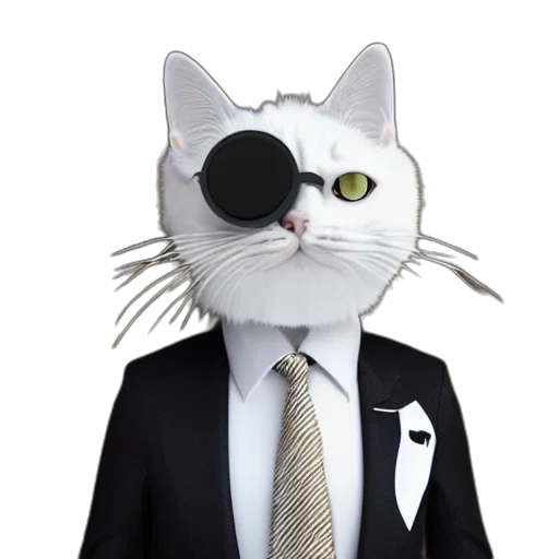 staff, animal, mask, 3d render transparent PNG cut-out