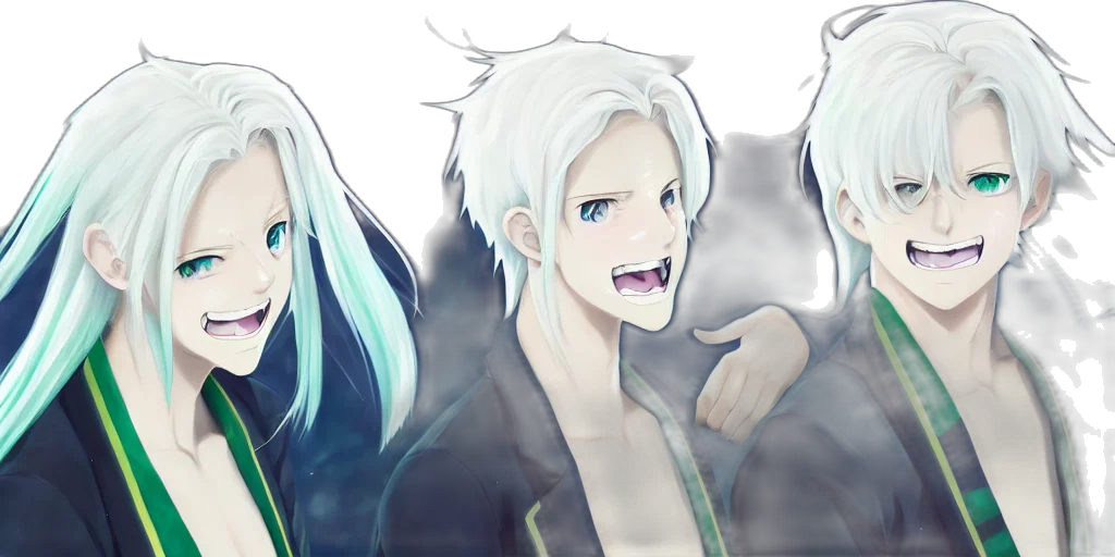 anime, fantasy art, concept art, cartoon transparent PNG cut-out