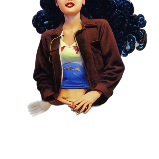 jacket, crown, jewelry, face transparent PNG cut-out