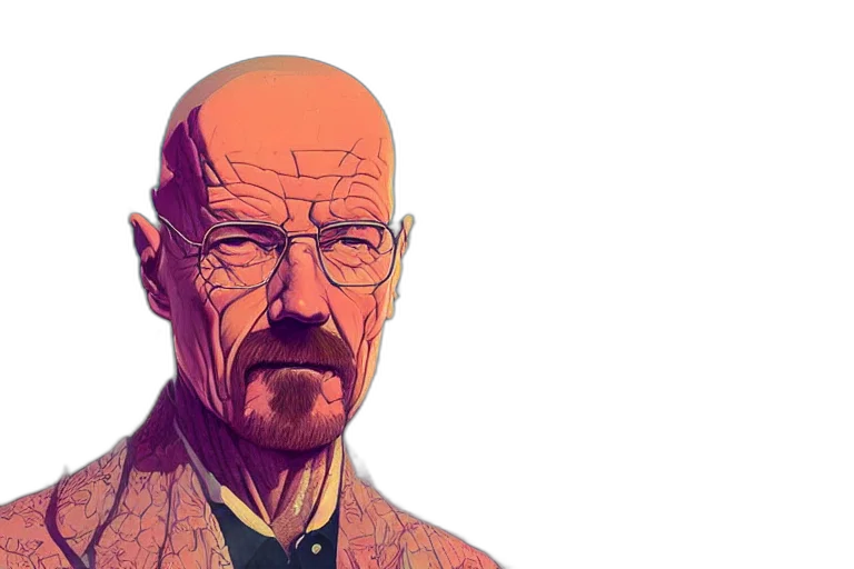comic book art, concept art, cyberpunk, cartoon transparent PNG cut-out