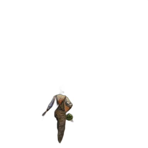 staff, weapon, hat, creature transparent PNG cut-out
