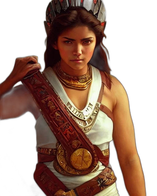 jewelry, sword, staff, dress transparent PNG cut-out