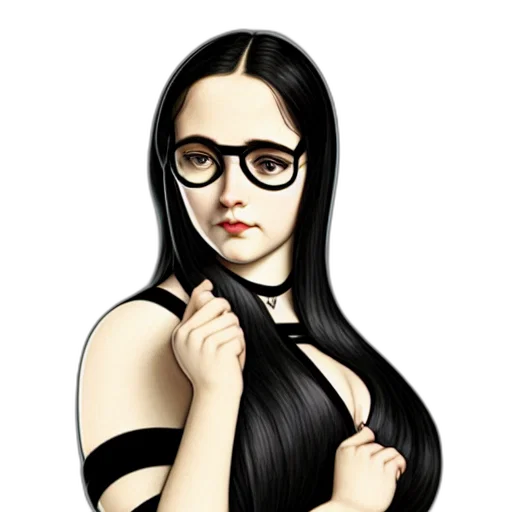 dress, cartoon, fantasy art, comic book art transparent PNG cut-out