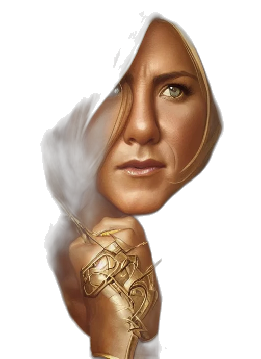 face, mask, jewelry, staff transparent PNG cut-out