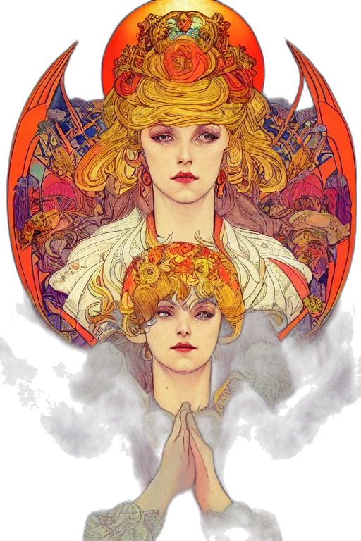 crown, fantasy art, concept art, watercolor transparent PNG cut-out