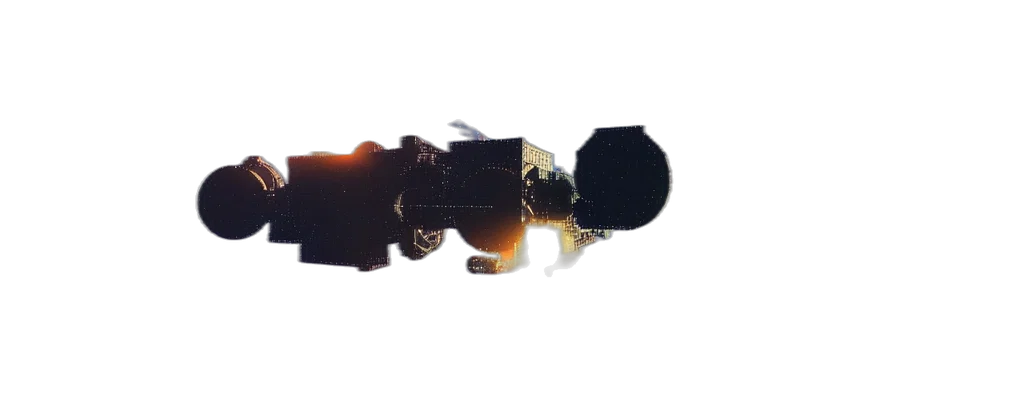 robot, weapon, mask, staff transparent PNG cut-out