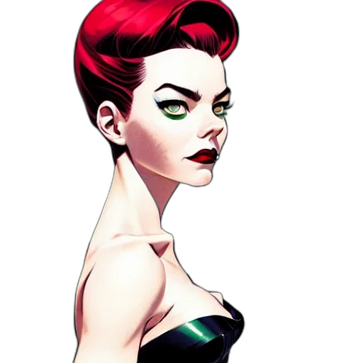 comic book art, concept art, cartoon, fantasy art transparent PNG cut-out