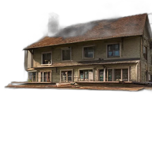 building, furniture, 3d render, concept art transparent PNG cut-out