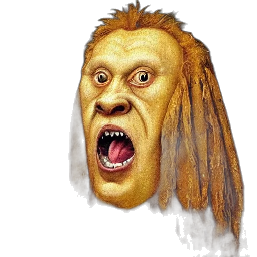 creature, mask, face, animal transparent PNG cut-out