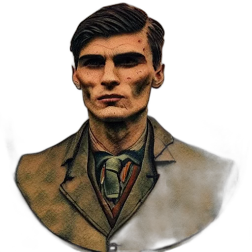 face, jacket, staff, mask transparent PNG cut-out
