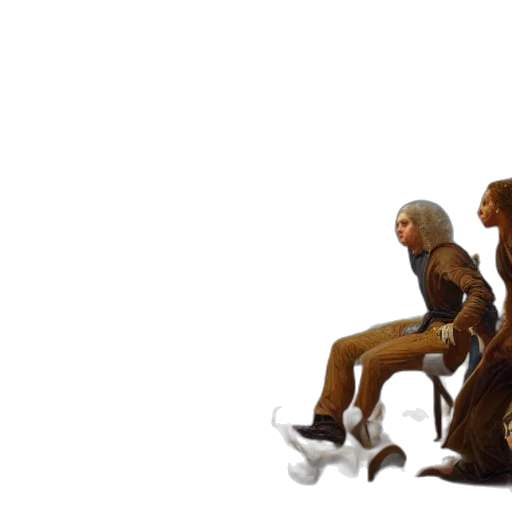 concept art, 3d render, pixel art, fantasy art transparent PNG cut-out