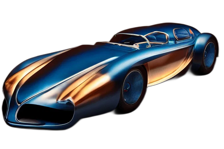 car, concept art, 3d render, photorealistic transparent PNG cut-out