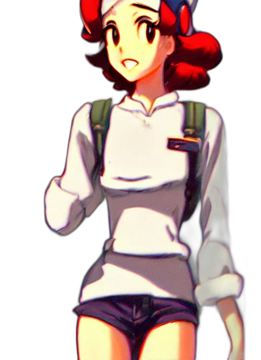 jacket, staff, hat, face transparent PNG cut-out