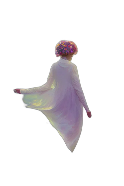 dress, crown, umbrella, flower transparent PNG cut-out