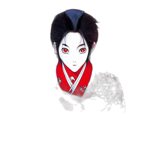 mask, staff, face, creature transparent PNG cut-out