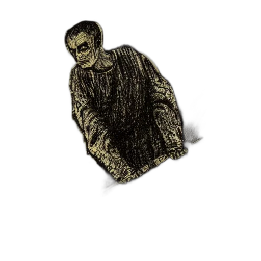 creature, jacket, mask, face transparent PNG cut-out