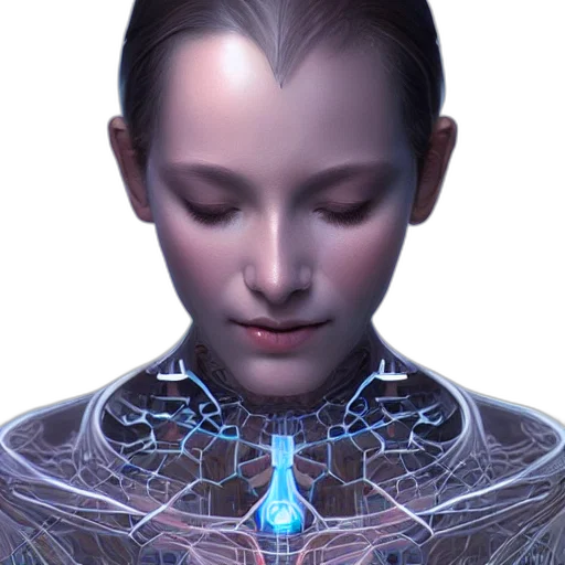 robot, face, jewelry, crown transparent PNG cut-out