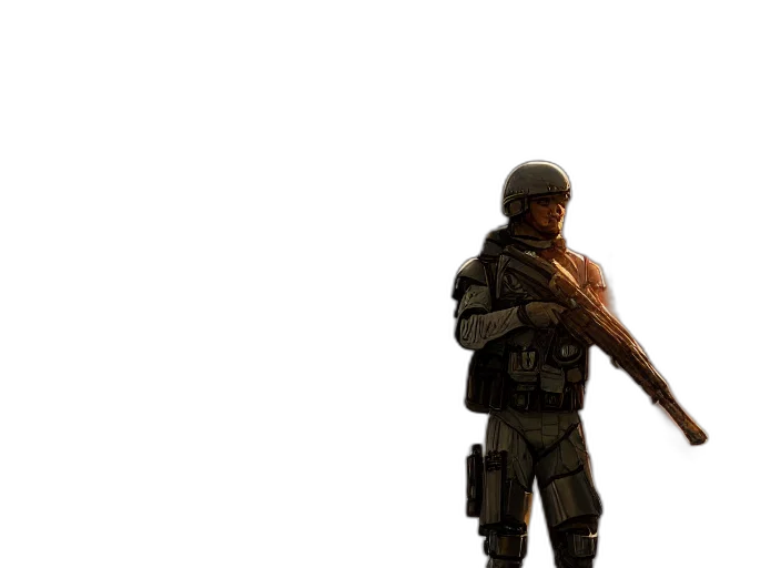weapon, staff, sword, robot transparent PNG cut-out