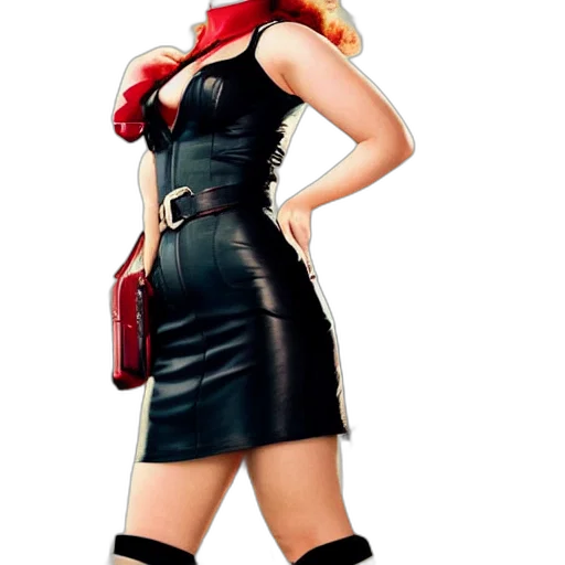 dress, concept art, 3d render, comic book art transparent PNG cut-out