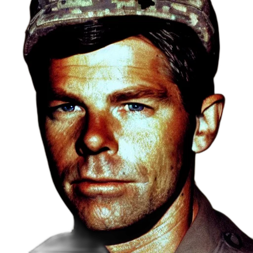 face, hat, staff, weapon transparent PNG cut-out