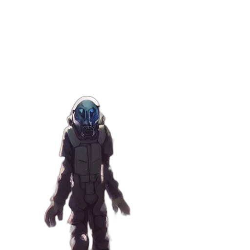 robot, creature, weapon, mask transparent PNG cut-out
