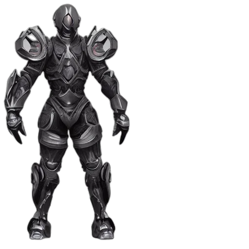 robot, concept art, 3d render, comic book art transparent PNG cut-out