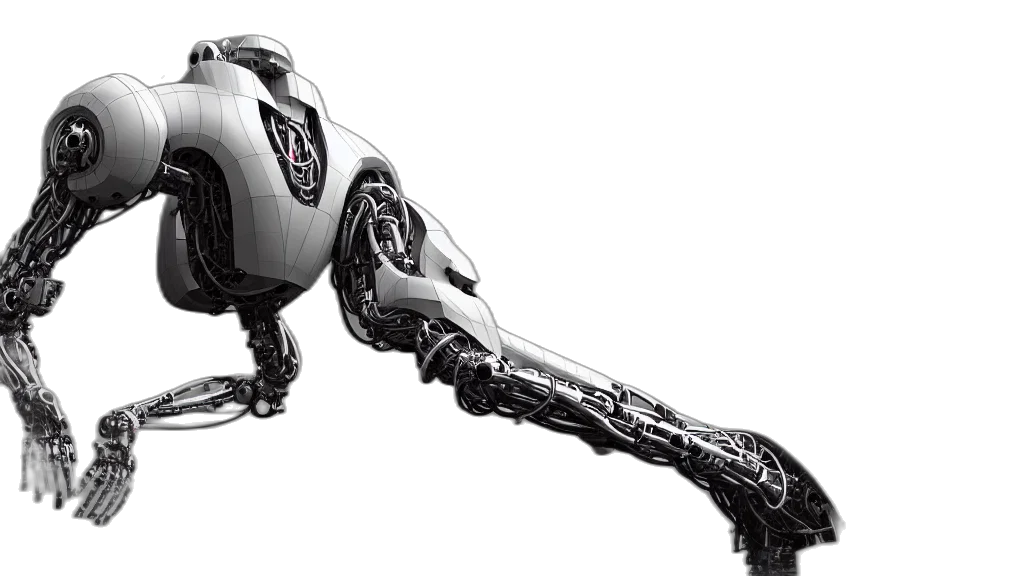 robot, weapon, staff, car transparent PNG cut-out