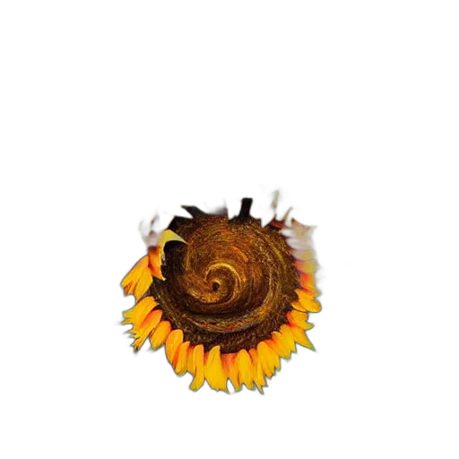 flower, hair, crown, staff transparent PNG cut-out