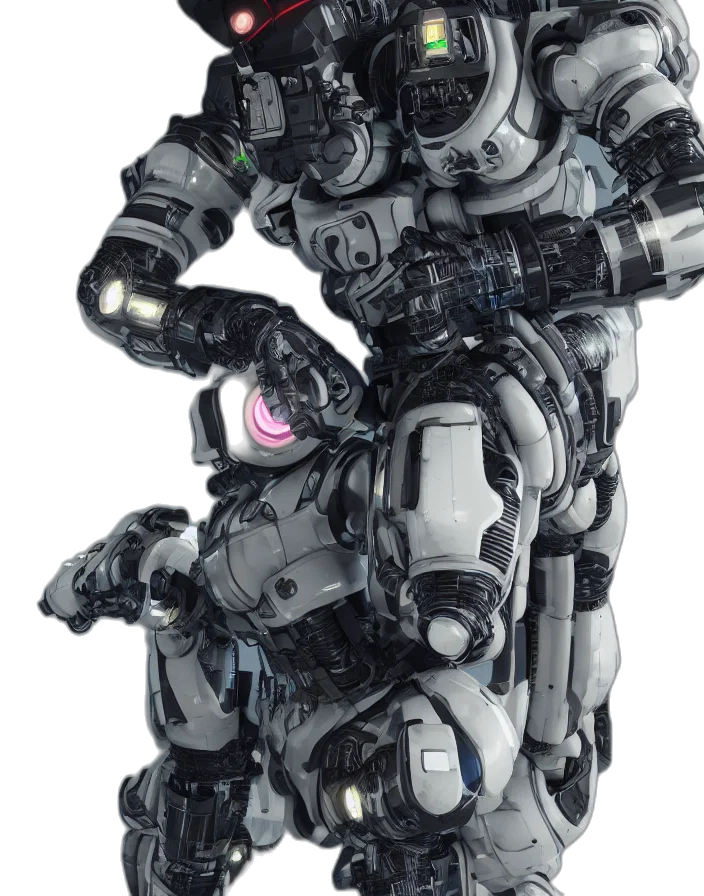 robot, weapon, animal, creature transparent PNG cut-out