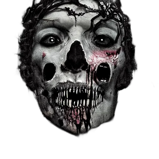 mask, face, creature, crown transparent PNG cut-out
