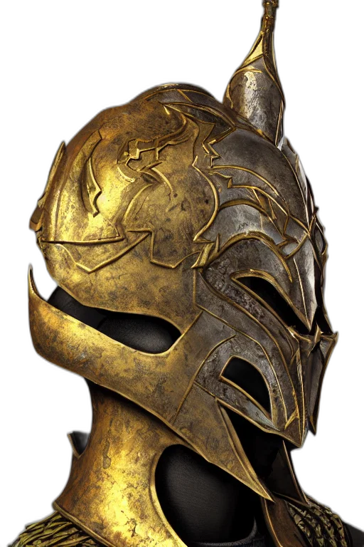 mask, crown, face, weapon transparent PNG cut-out