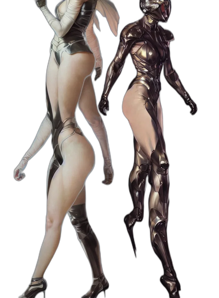 concept art, fantasy art, 3d render, comic book art transparent PNG cut-out