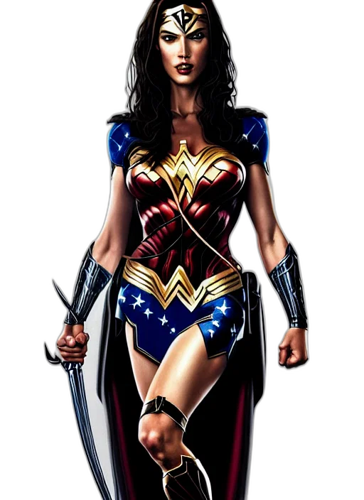 comic book art, concept art, fantasy art, cartoon transparent PNG cut-out