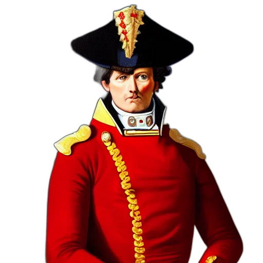 hat, crown, staff, face transparent PNG cut-out