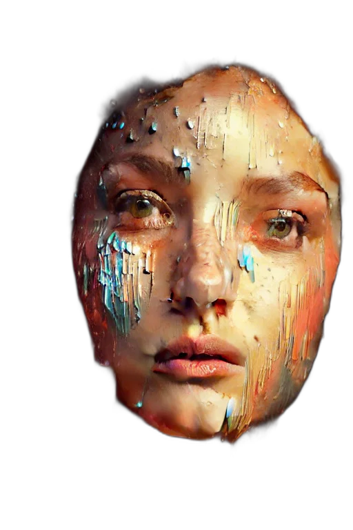 face, mask, jewelry, robot transparent PNG cut-out