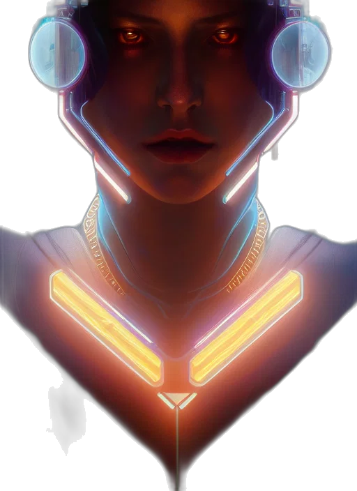robot, face, crown, jewelry transparent PNG cut-out