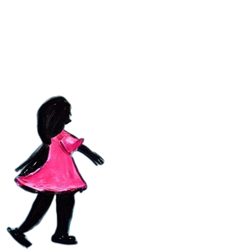 dress, jacket, staff, creature transparent PNG cut-out