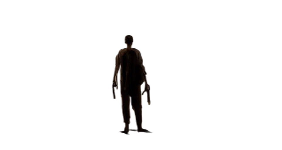 staff, weapon, creature, robot transparent PNG cut-out