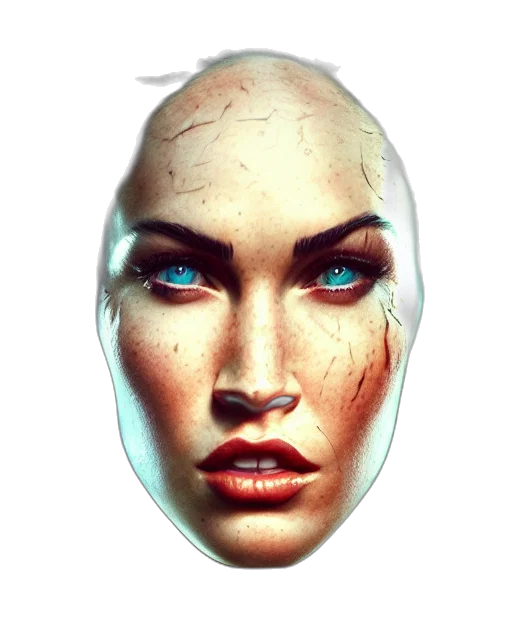 face, mask, robot, jewelry transparent PNG cut-out
