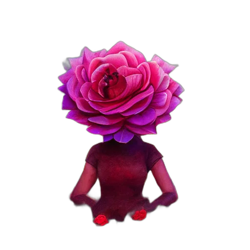 flower, crown, dress, mask transparent PNG cut-out