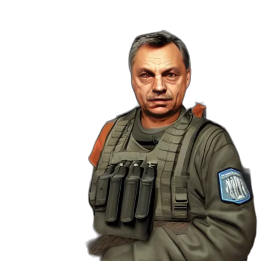 staff, weapon, face, jacket transparent PNG cut-out