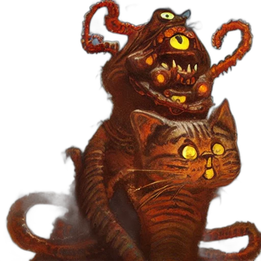 creature, staff, animal, dragon transparent PNG cut-out