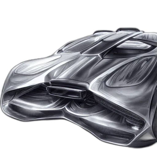 car, photorealistic, pencil sketch, concept art transparent PNG cut-out